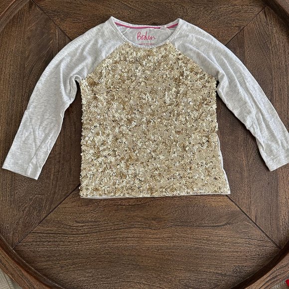 Boden Sequin Top - Picture 1 of 3